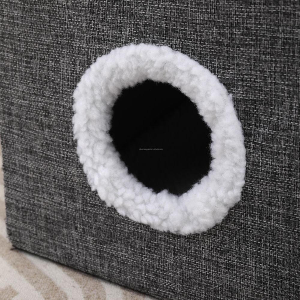 24inch-extra-large-chengjun-linen-look-folding-scratching-panel-cat-nest-with-hinging-plush-ball-p02-01