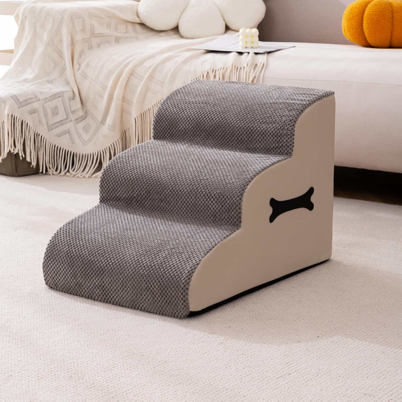 3-Step Dog Stairs