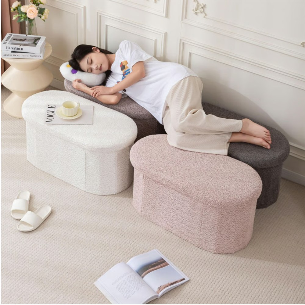 30inch-chengjun-oval-2-person-use-teddy-velvet-storage-bench-ottoman-p08-06