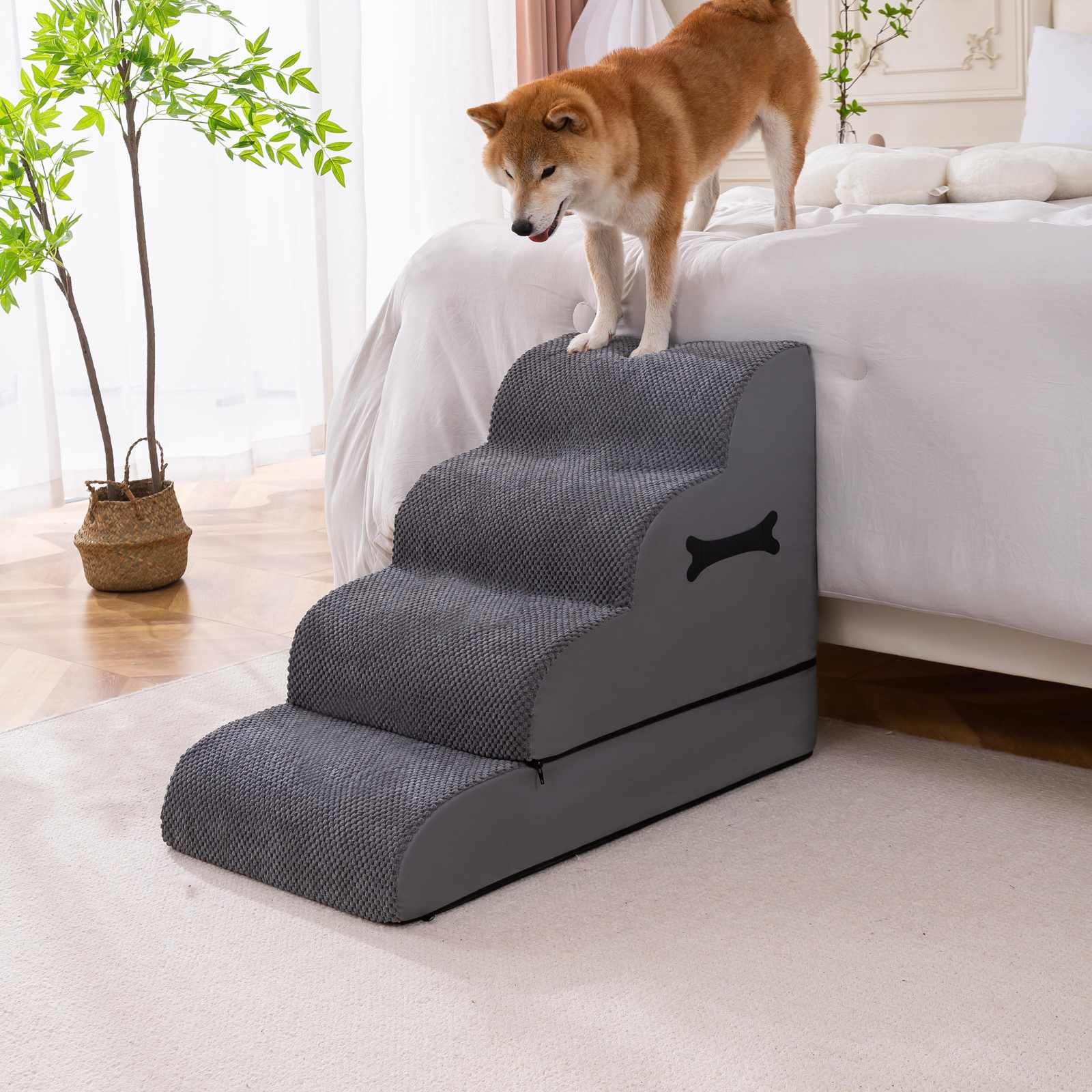 4-Step Dog Stairs