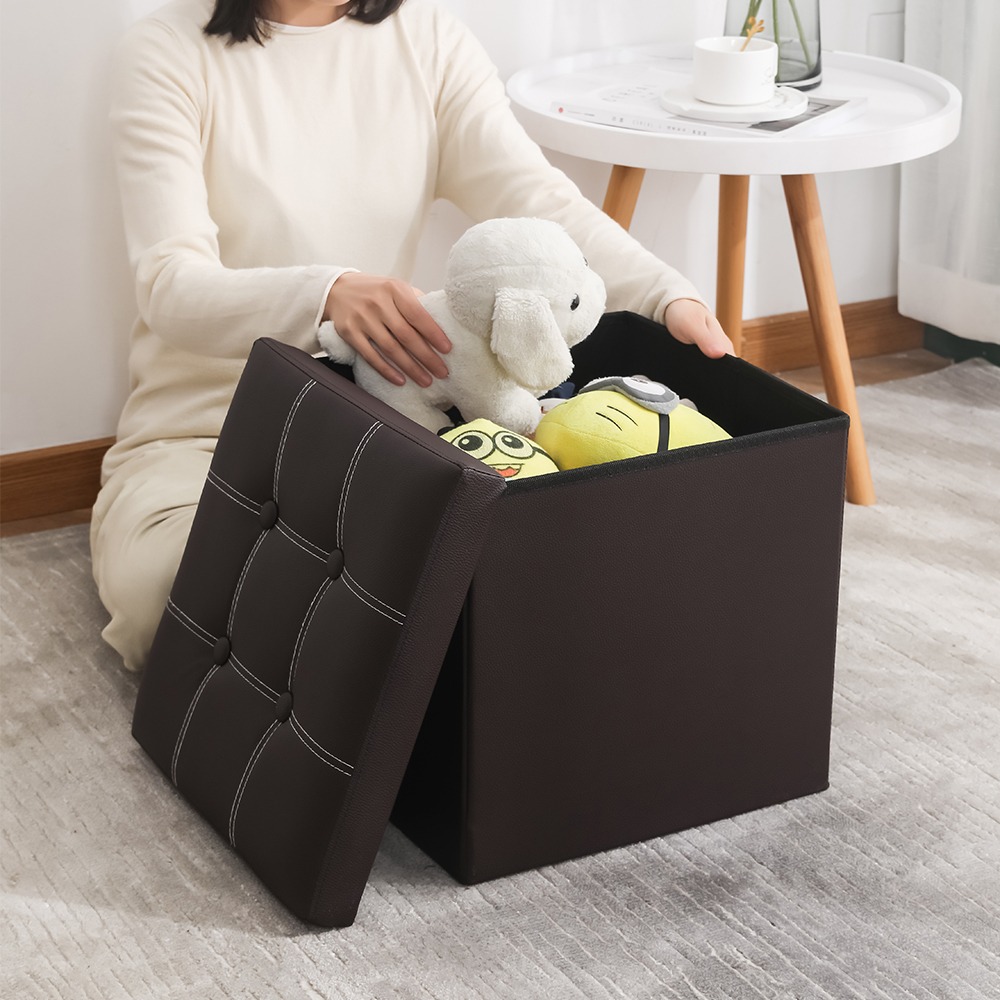 chengjun-1-person-use-pvc-leather-15-inch-folding-storage-bench-ottoman-p12-12