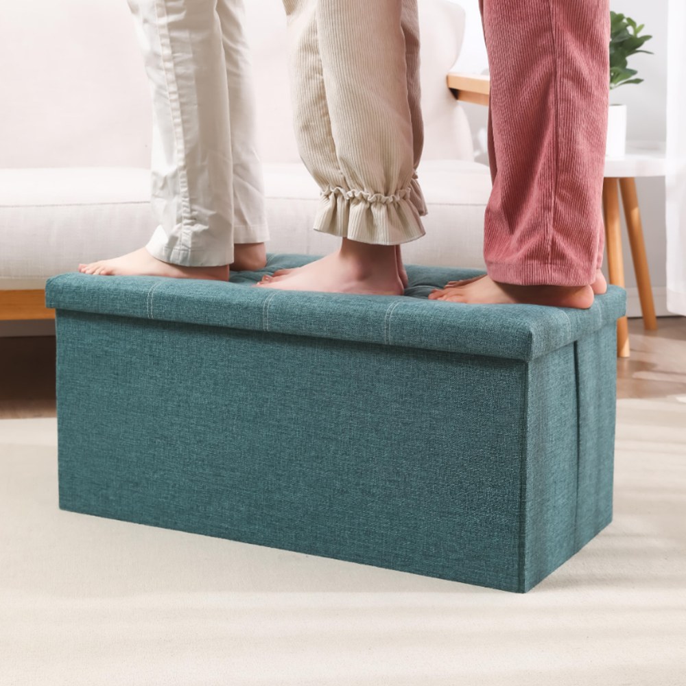 chengjun-2-person-use-linen-look-fabric-30-inch-folding-storage-bench-ottoman-p17-03