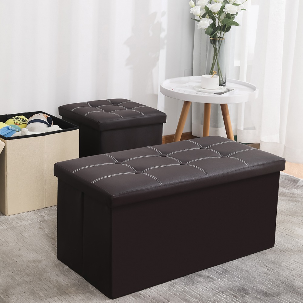 chengjun-2-person-use-pvc-leather-30-inch-folding-storage-bench-ottoman-p18-12