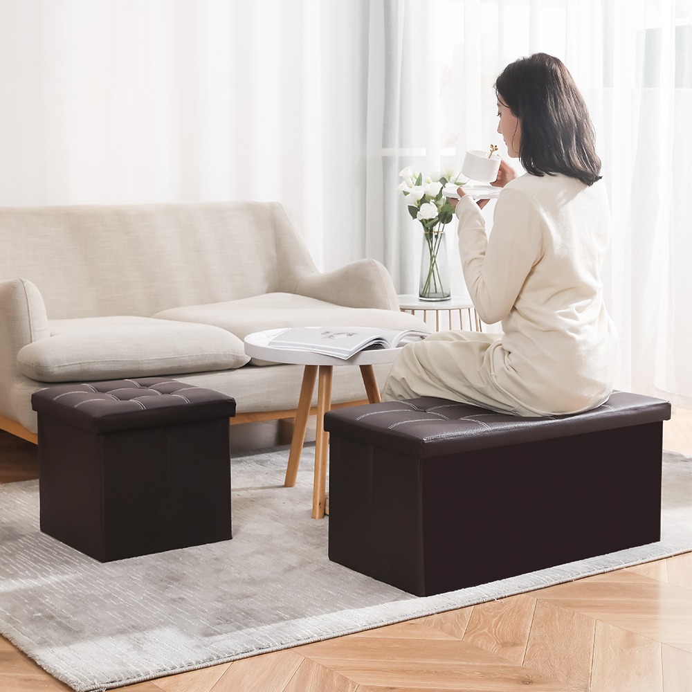 chengjun-2-person-use-pvc-leather-30-inch-folding-storage-bench-ottoman-p18-16