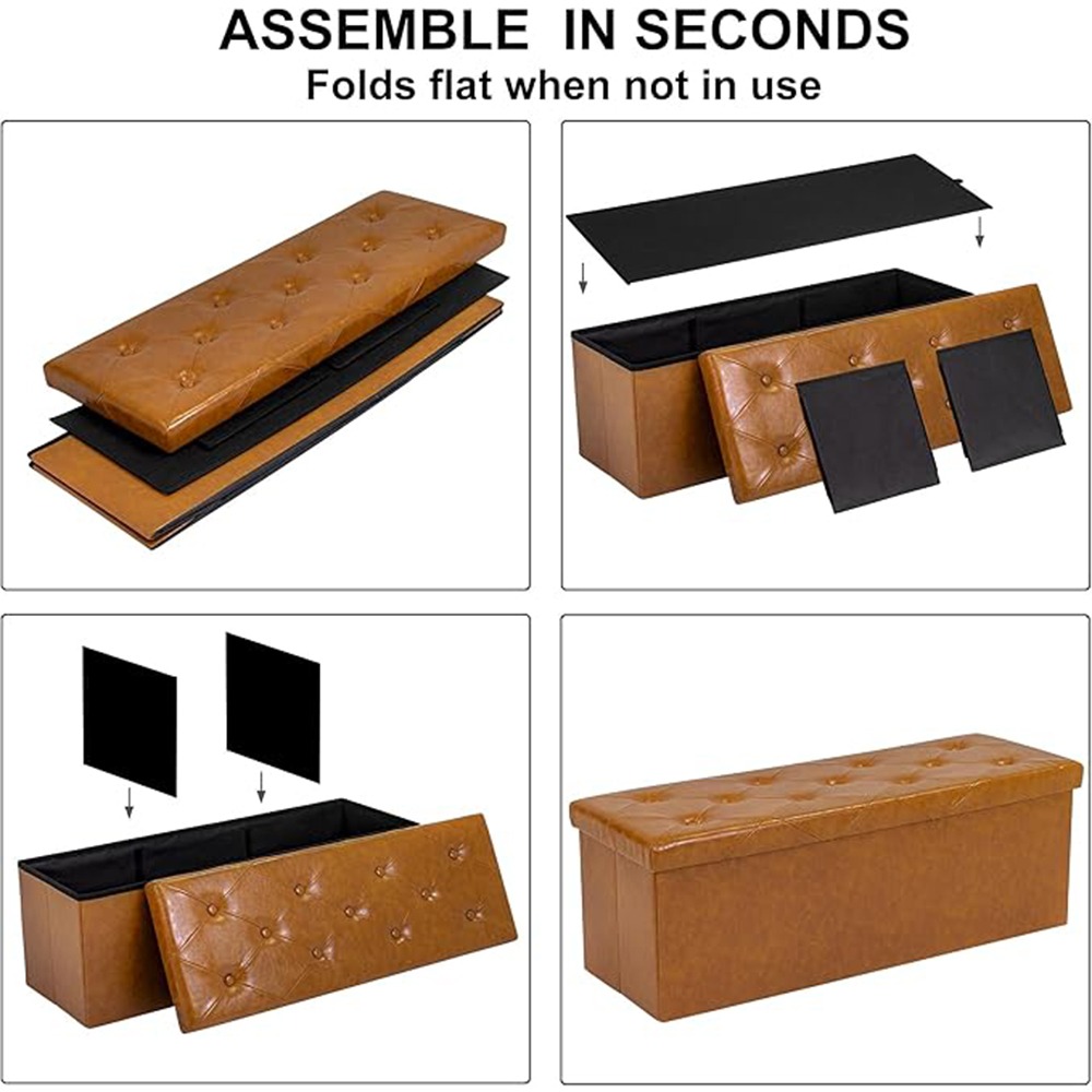 chengjun-3-person-use-pvc-leather-43-inch-folding-storage-bench-ottoman-p23-07