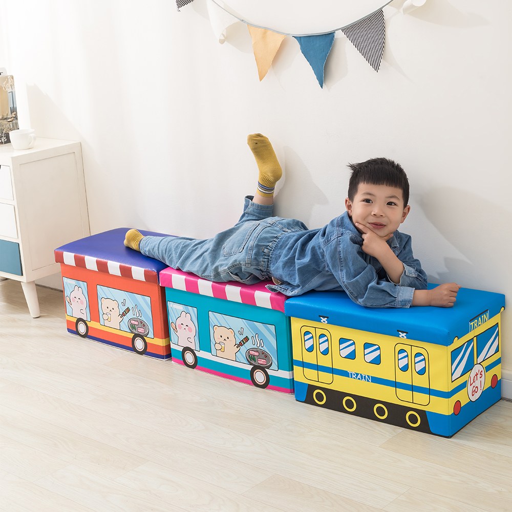 chengjun-child-use-pvc-leather-child-bus-foldable-bench-ottoman-p25-04