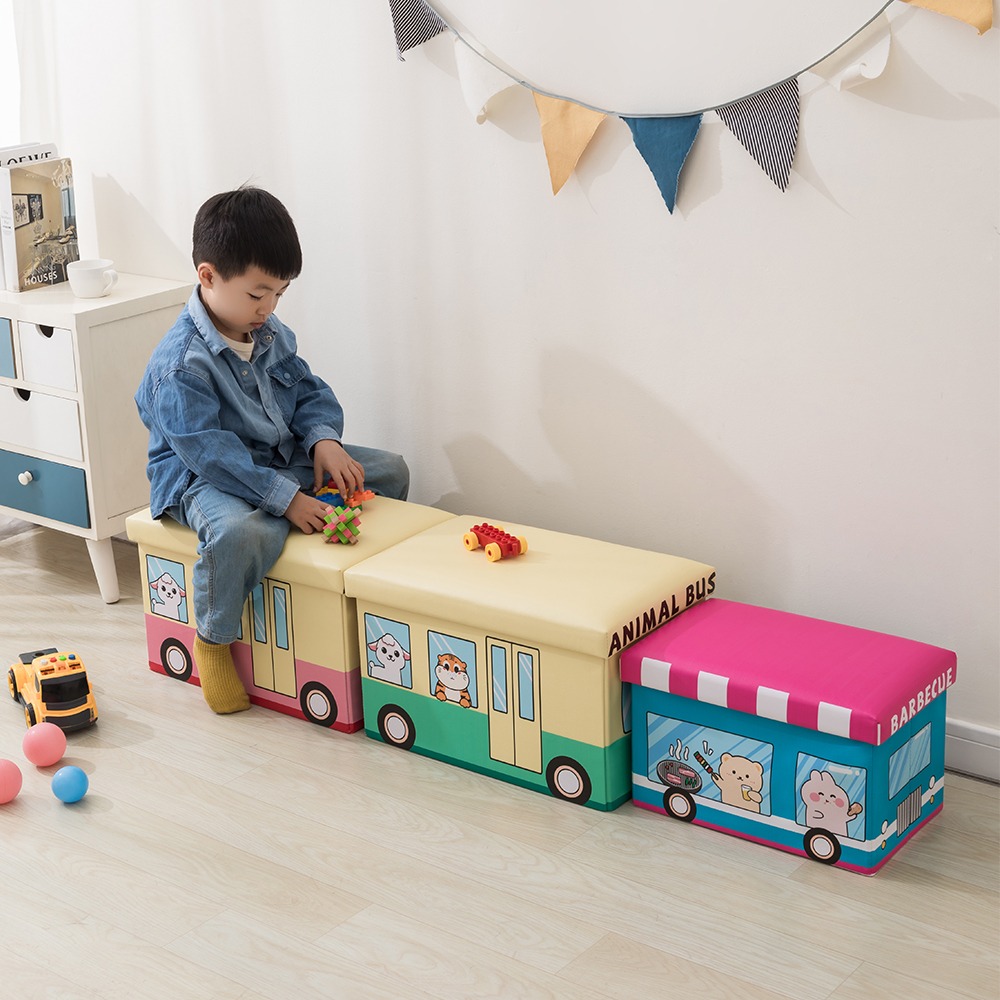 chengjun-child-use-pvc-leather-child-bus-foldable-bench-ottoman-p25-05